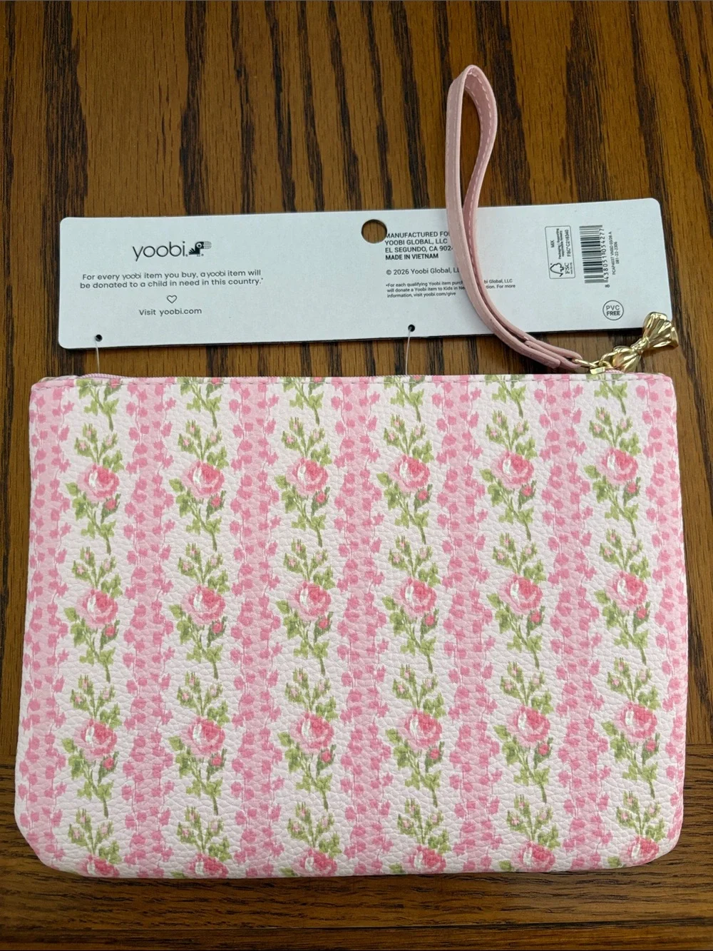 LoveShackFancy x Target - Yoobi Blooming Heirloom Flat Zip Pencil Case